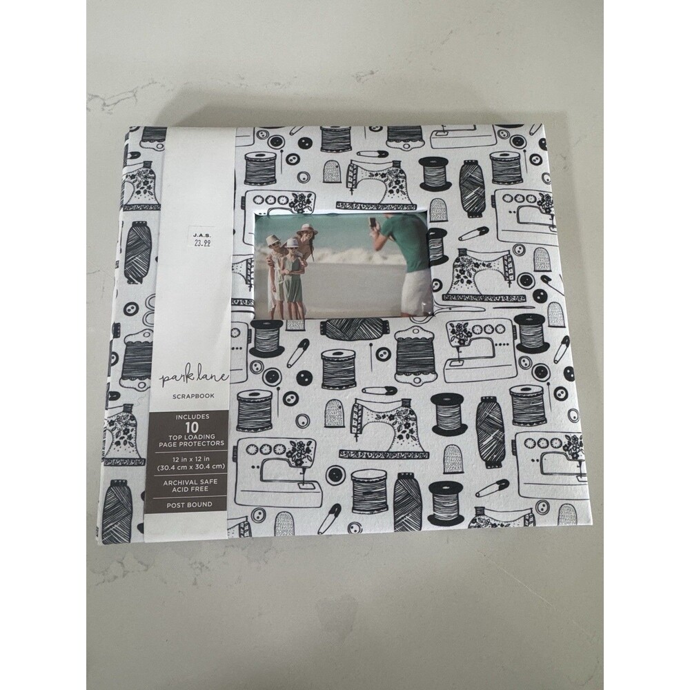 Park Lane Scrapbook Album 12x12 Post Bound Sewing Pattern NWT